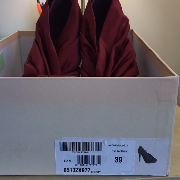 Anthropologie Menbur heels 9 / 39 - Picture 7 of 8